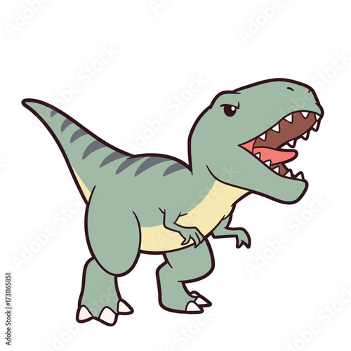 Best T-rex illustration ever for kids