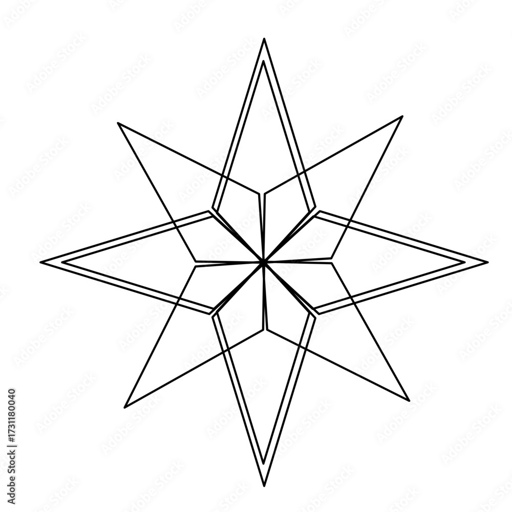 Fototapeta premium abstract geometric shape