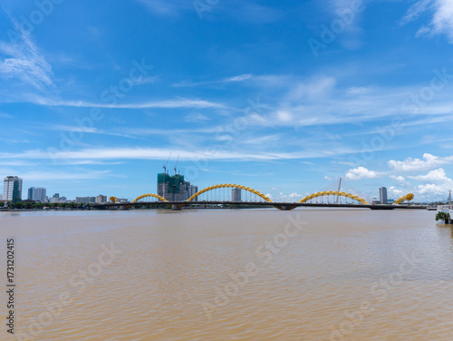 ベトナムのハン川の景色