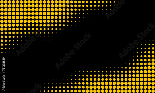 comic book black halftone background, vintage pop art wallpaper, retro dotted vector texture