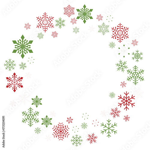 雪　クリスマス　冬　光　アイコン