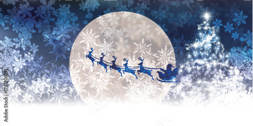 雪　クリスマス　冬　光　背景	