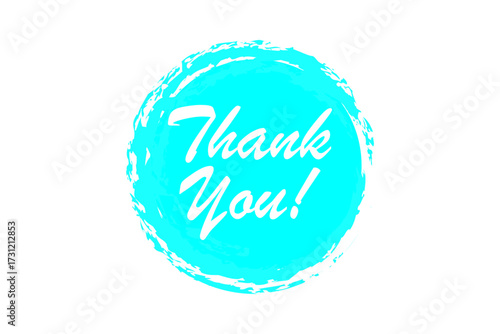 Thank You ! - 手書き風の書体で書いたThank You !（ありがとう）の文字（カリグラフィー）
