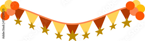 Garland Flag Decoration