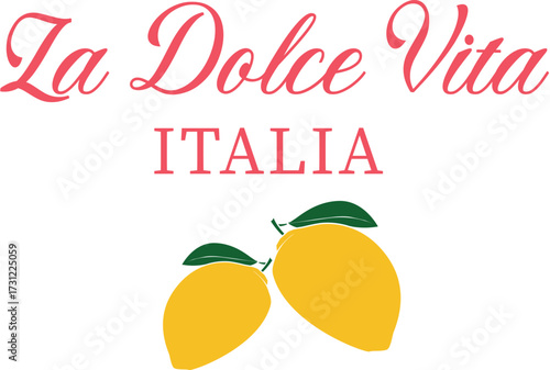 Italian Amalfi Italy Postcards euro summer lemons trending branding cute novelty conversational europe slogan fish sun landscape fashion script logo Tee t-shirt artwork typography tote badge vector