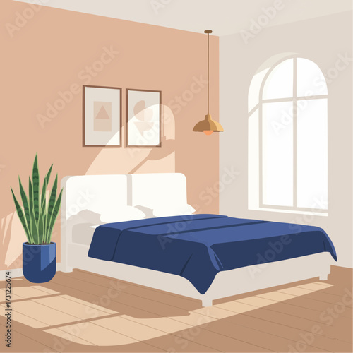 interior of a bedroom