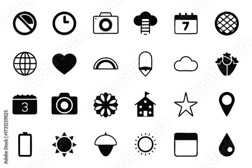 App vector graphics illustration eps source file