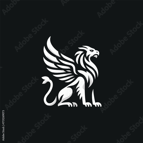 Wallpaper Mural Ancient Griffin Logo Torontodigital.ca