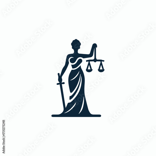 Justice Goddess Logo