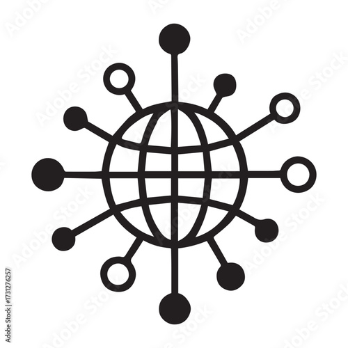 A World of Data: Symbolizing the Flow of Information Across Continents and Cultures