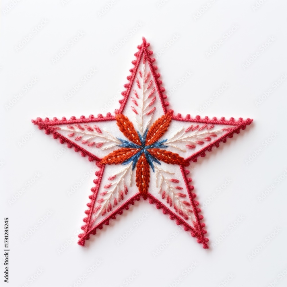 Fototapeta premium Simple Star pattern star celebration.