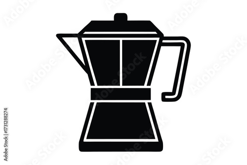 coffee maker vector icon illustration design