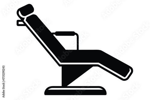 dental chair vector icon illustration design
