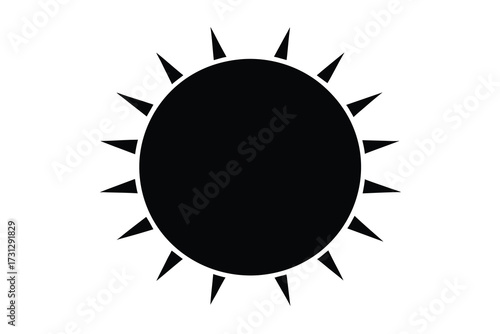 eclipse vector icon illustration design