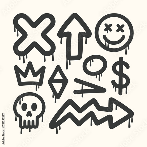 Vector art of silhouette of a fearsome ninja warrior with crossed katanas, embodying stealth, combat, and ancient japanese martial arts, presented in a striking graphic style