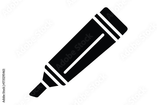 highlighter vector icon illustration design