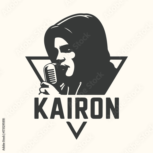 Vector art of a medieval knight in full armor, wielding a lance and shield, charges forward on horseback, depicted in a powerful silhouette against a light background, symbolizing bravery and combat