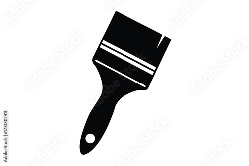 paint brush vector icon illustration design