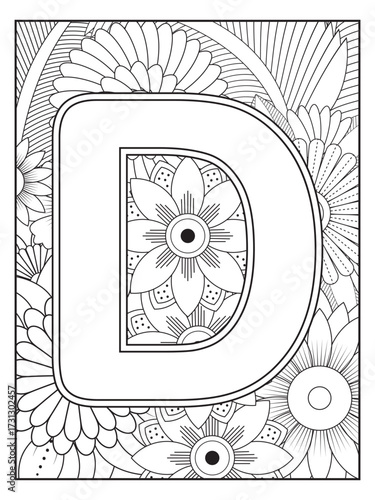 Flowers Coloring Pages For Adules