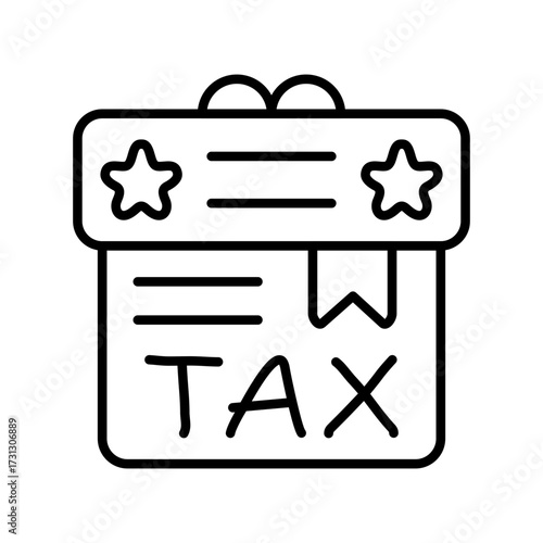 Tax Box Icon