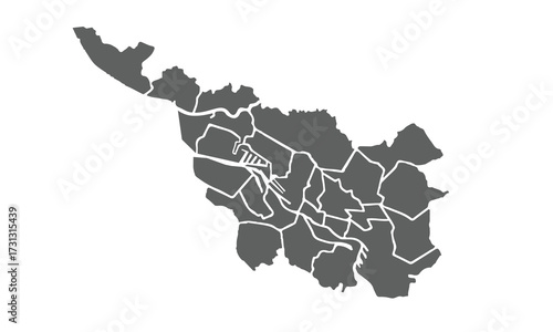 bremen germany map isolated on white background for website layouts,background,education, precise,customizable,Travel worldwide,map silhouette backdrop,earth geography, political,reports.