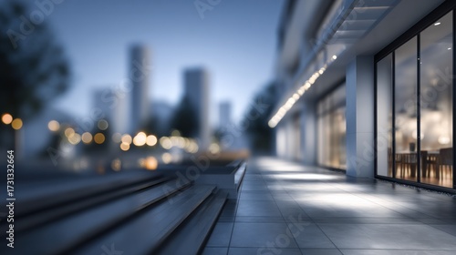 Wallpaper Mural City night walkway Torontodigital.ca