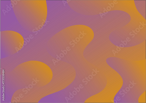 Abstract colorful background with bright orange and yellow gradient lines and circles, creating a dynamic fire-like vector illustration pattern
