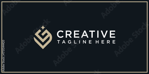 GV or GL Leader Group Logo Design