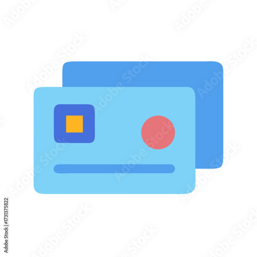 Stylized credit card stack illustration with clean design on black Free Download Stylized credit card stack illustration with clean design on black - GFXLoad