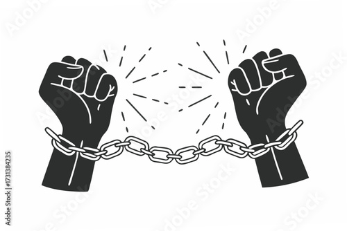 hands with handcuffs