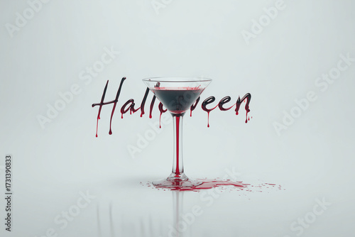 Blood-Dripping Martini and the Spirit of Halloween
