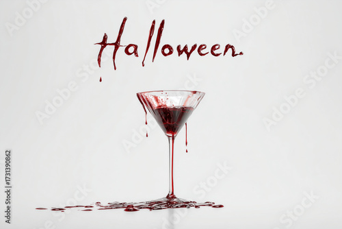 Blood-Dripping Martini and the Spirit of Halloween