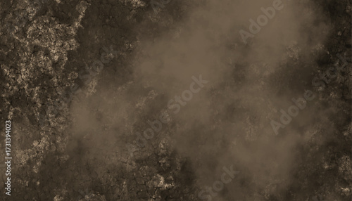 Dark Brown Dusty Grunge Texture Background