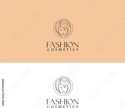 Beauty women world logo