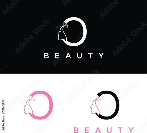 Beauty women world logo