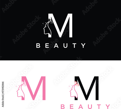 Beauty women world logo