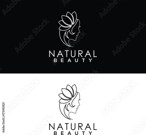 Beauty women world logo