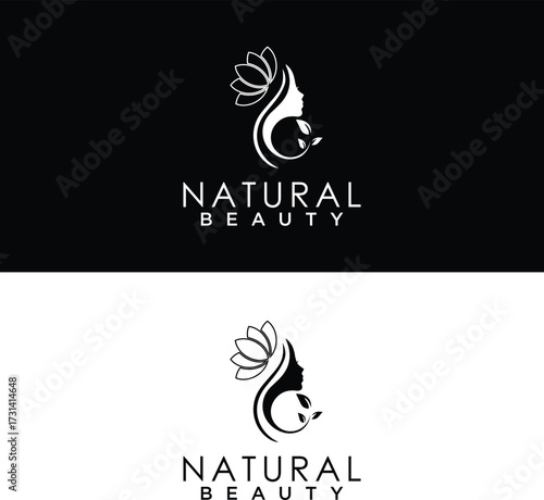 Beauty women world logo