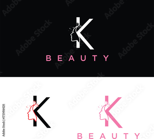 Beauty women world logo