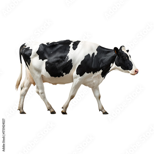 Holstein Friesian Cow A Classic Dairy Breed against transparent background