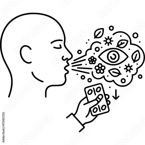 Pollen Allergy Icon