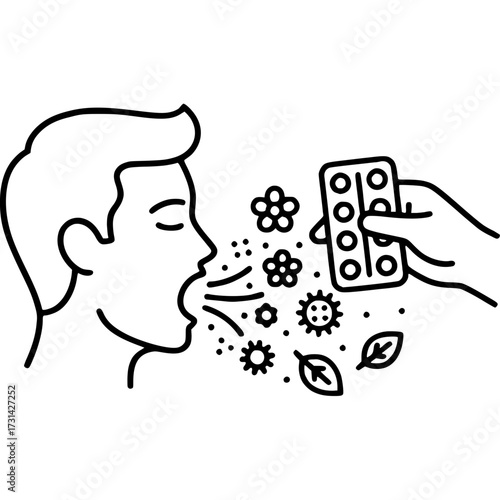 Pollen Allergy Icon