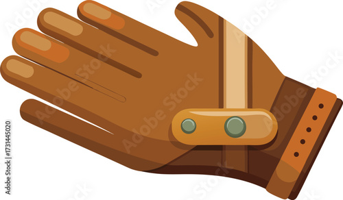 Wallet keys and hand unlocking steel lock icon illustration