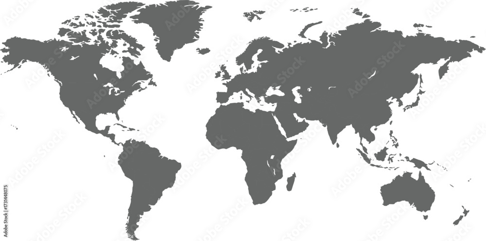 Obraz premium Orbital View: The World in Vector Form