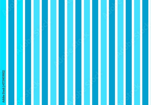 Refreshing waves of calm Abstract soothing vertical blue stripes