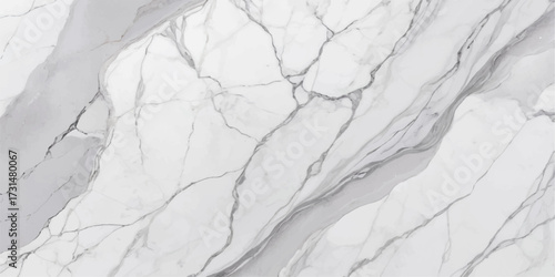 Texture of white marble, resembling a snow-covered winter landscape
