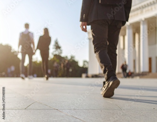 穏やかなキャンパスのイメージ
