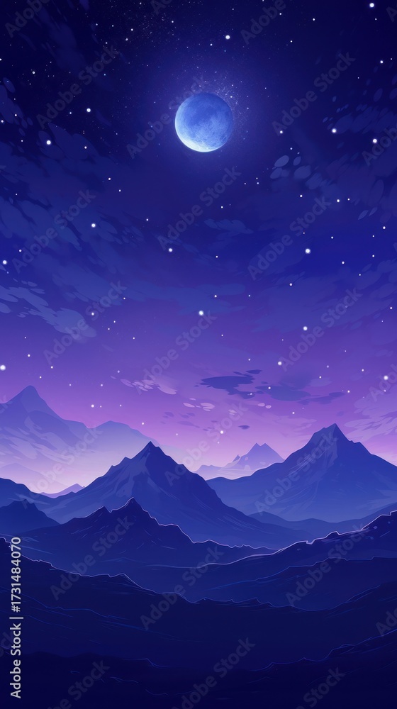 Fototapeta premium Galaxy astronomy outdoors nature.