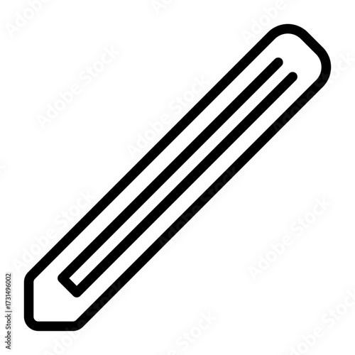 Pencil line icon 