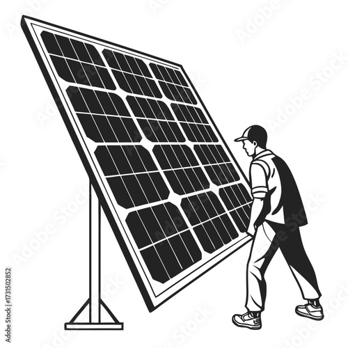 solar panel installation
